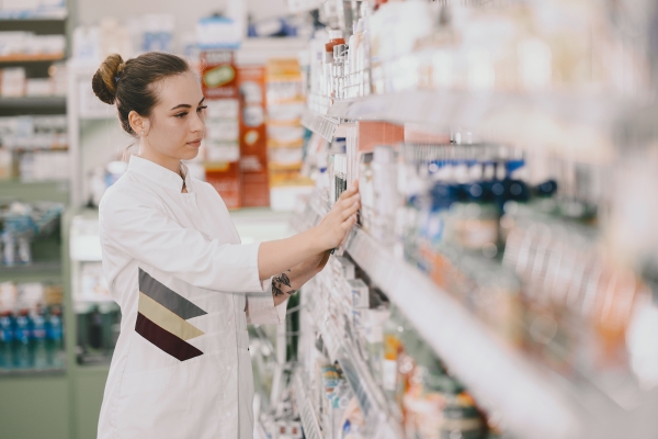 Une pharmacie